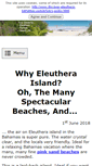 Mobile Screenshot of discover-eleuthera-bahamas.com